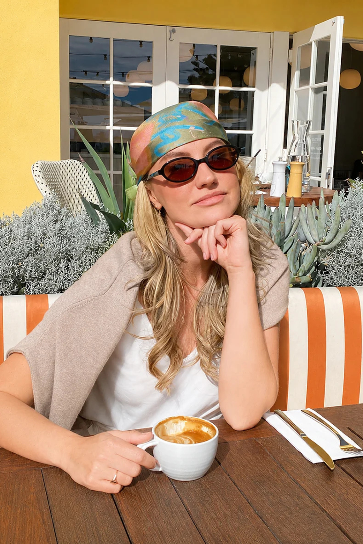 DH X JACKIE GREEN FABULOUS PETITE SCARF