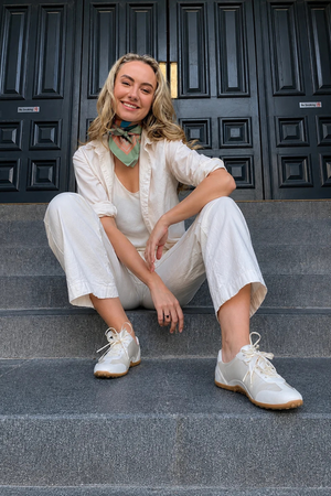 DH X JACKIE GREEN FABULOUS PETITE SCARF