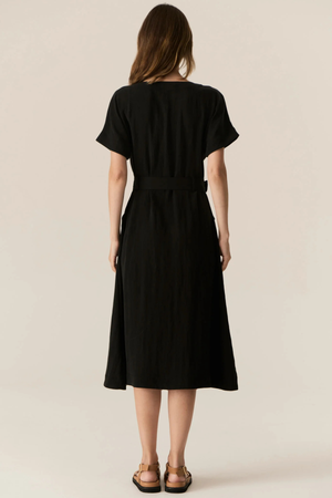 FAIRE BELT DRESS BLACK