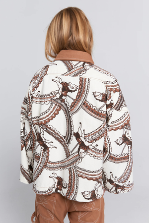 FAIRGROUND JACKET CREAM MULTI