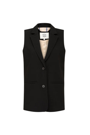 SUITING FELICIA WAISTCOAT BLACK