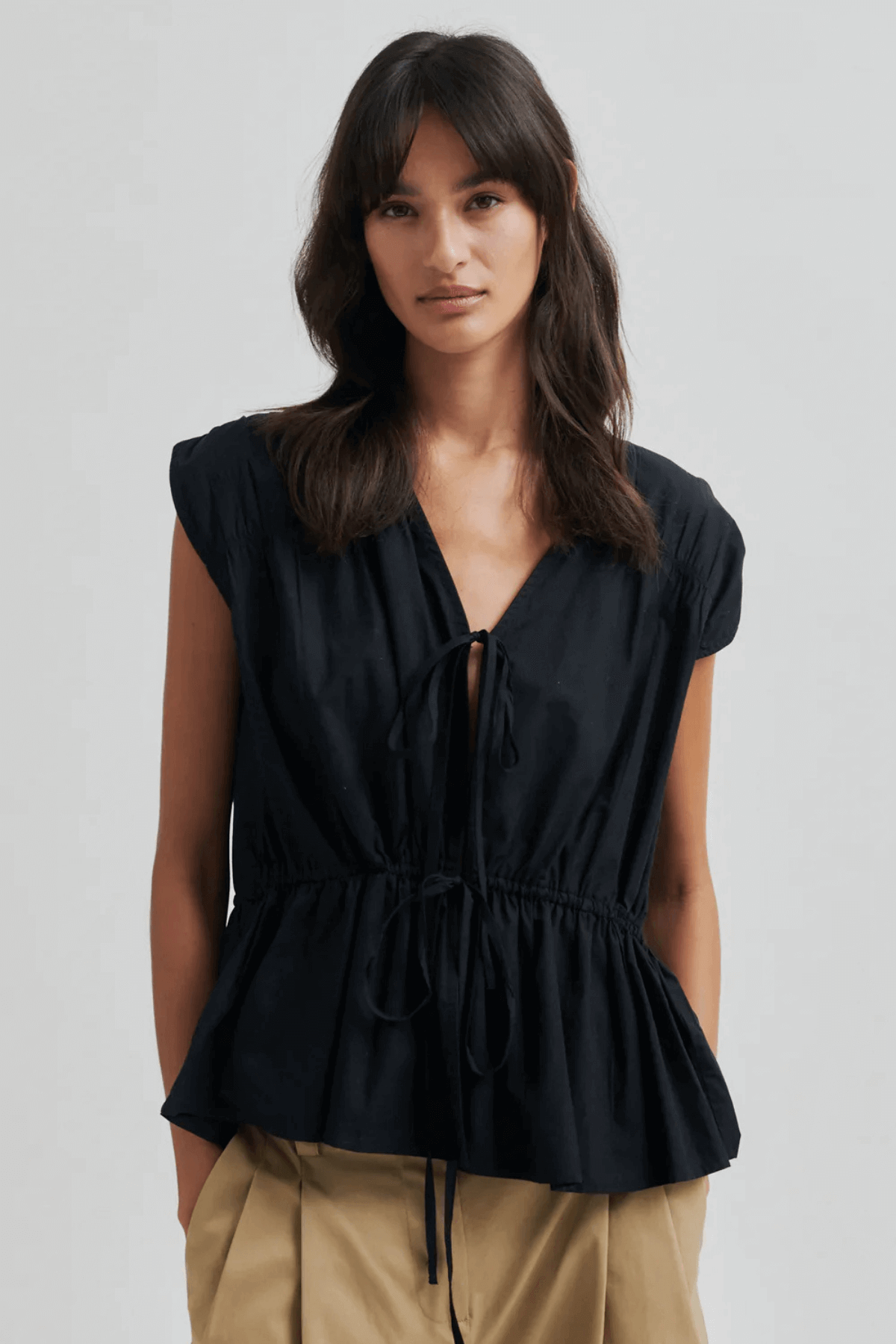 FELIXA TOP BLACK