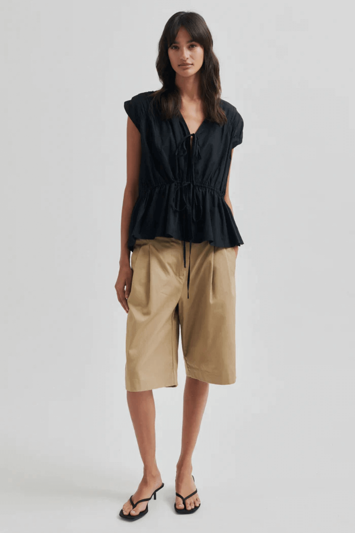 FELIXA TOP BLACK