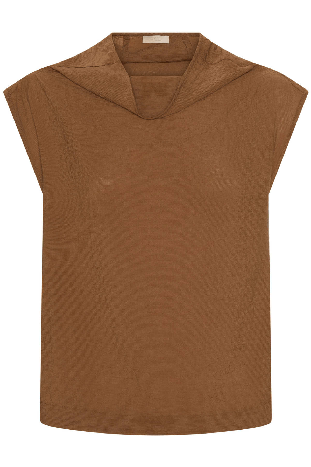 FENNEL COWL NECK TOP GINGER