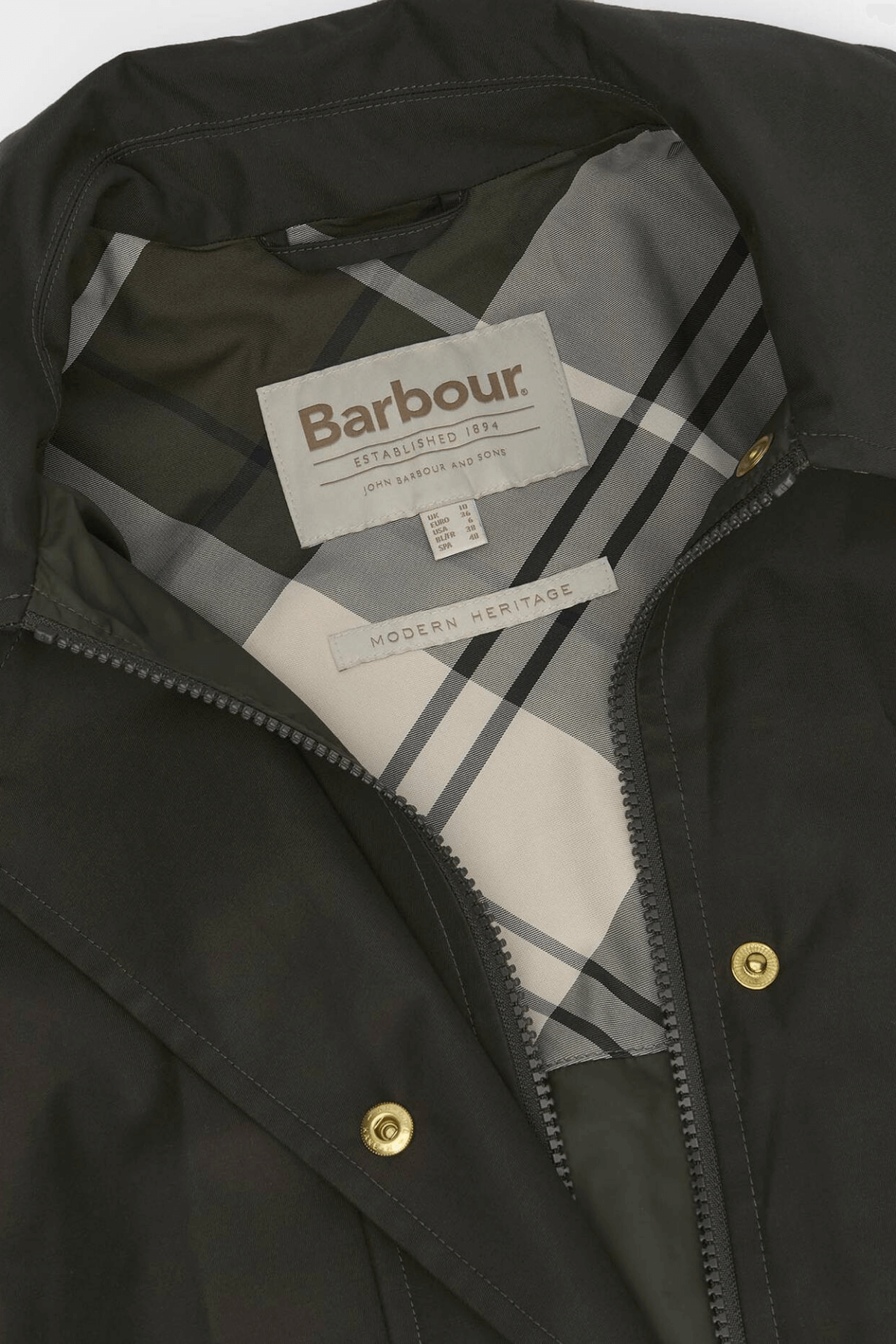 FIA SHOWERPROOF JACKET SAGE/ANCIENT POPLAR