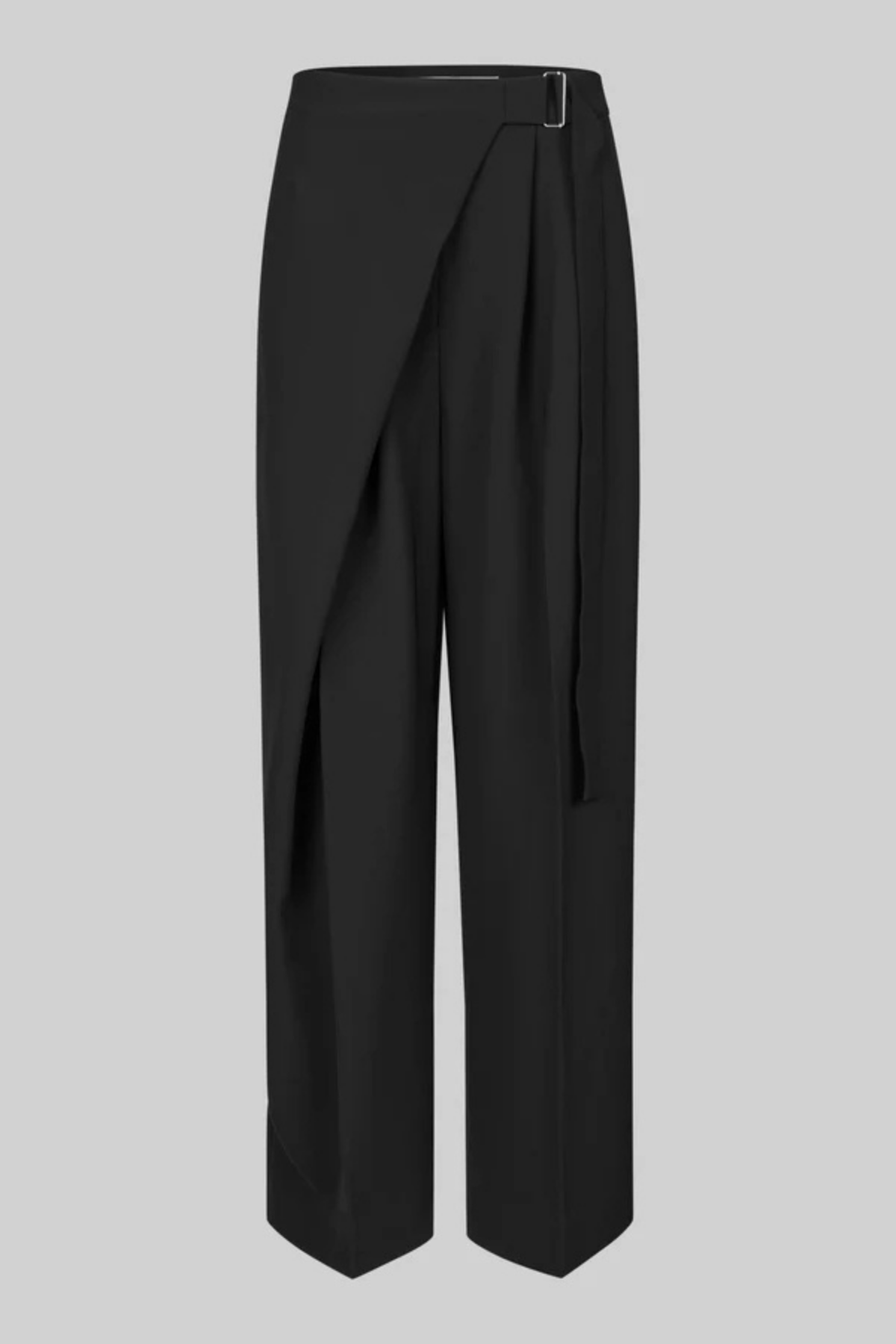 FIQUE WRAP PANT BLACK