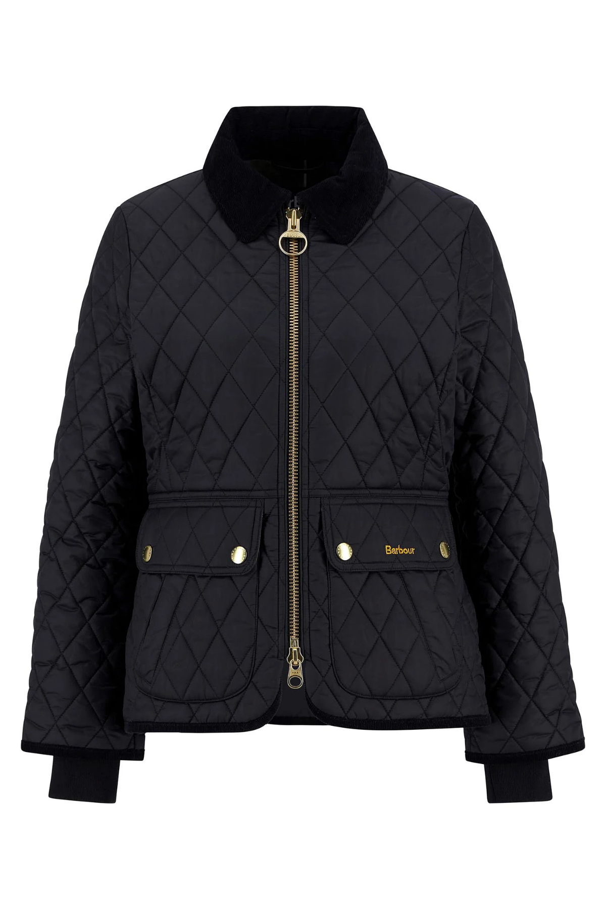FITTED BEADNELL QUILTED JACKET BLACK/CLASSIC