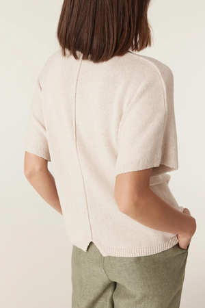 FLAX RELAXED TOP CALICO
