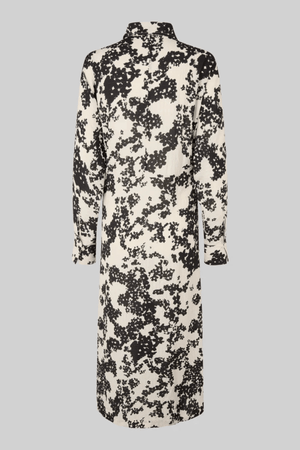 FLEURI PRINTED DRESS BLACK