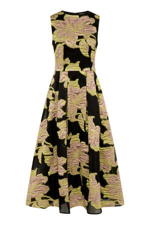 FLORENCE MIDI CITRUS/PINK/BLACK