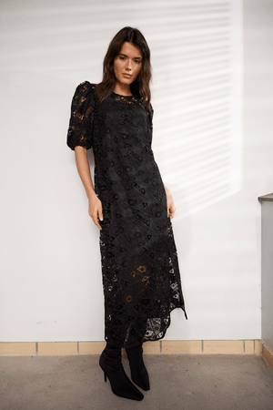 FLORIANE DRESS BLACK