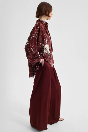 FLORIAN SWING SHIRT PINOT PRINT