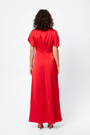 FORGIVE & FORGET MAXI DRESS VOLCANO RED