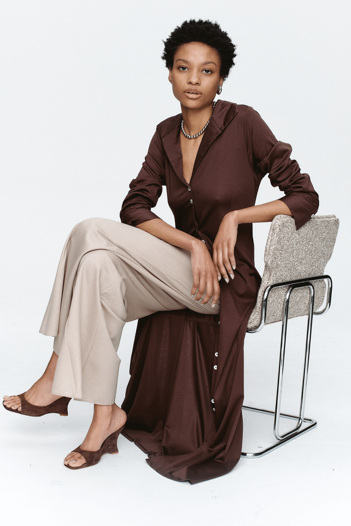 Marle Foundations Dress Brun | Womens Dresses | Treasure Box