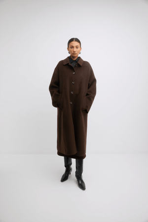 FRAN COAT UMBER