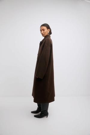FRAN COAT UMBER