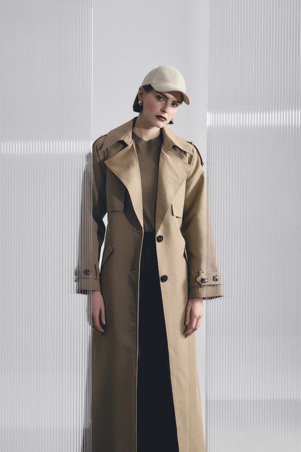 FRANKLIN TRENCH COAT SAND
