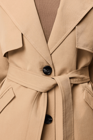 FRANKLIN TRENCH COAT SAND