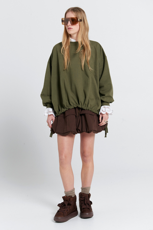FRATERNITY SWEATSHIRT HUNTER GREEN