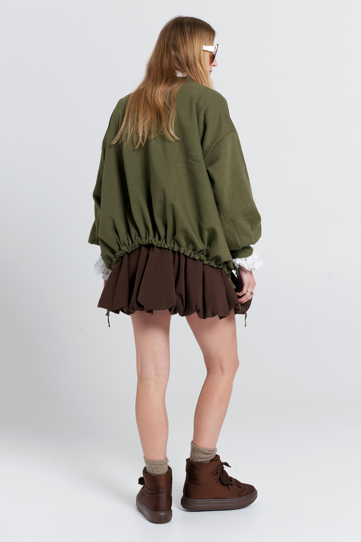 FRATERNITY SWEATSHIRT HUNTER GREEN