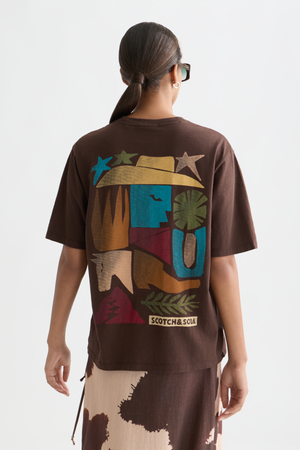 FRONT BACK ARTWORK T-SHIRT HOT FUDGE