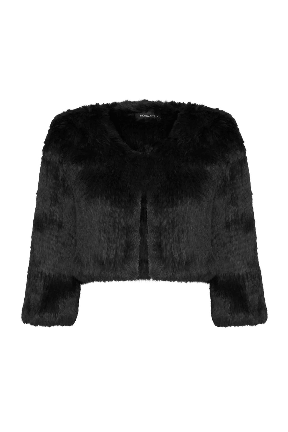 FUR BOLERO BLACK