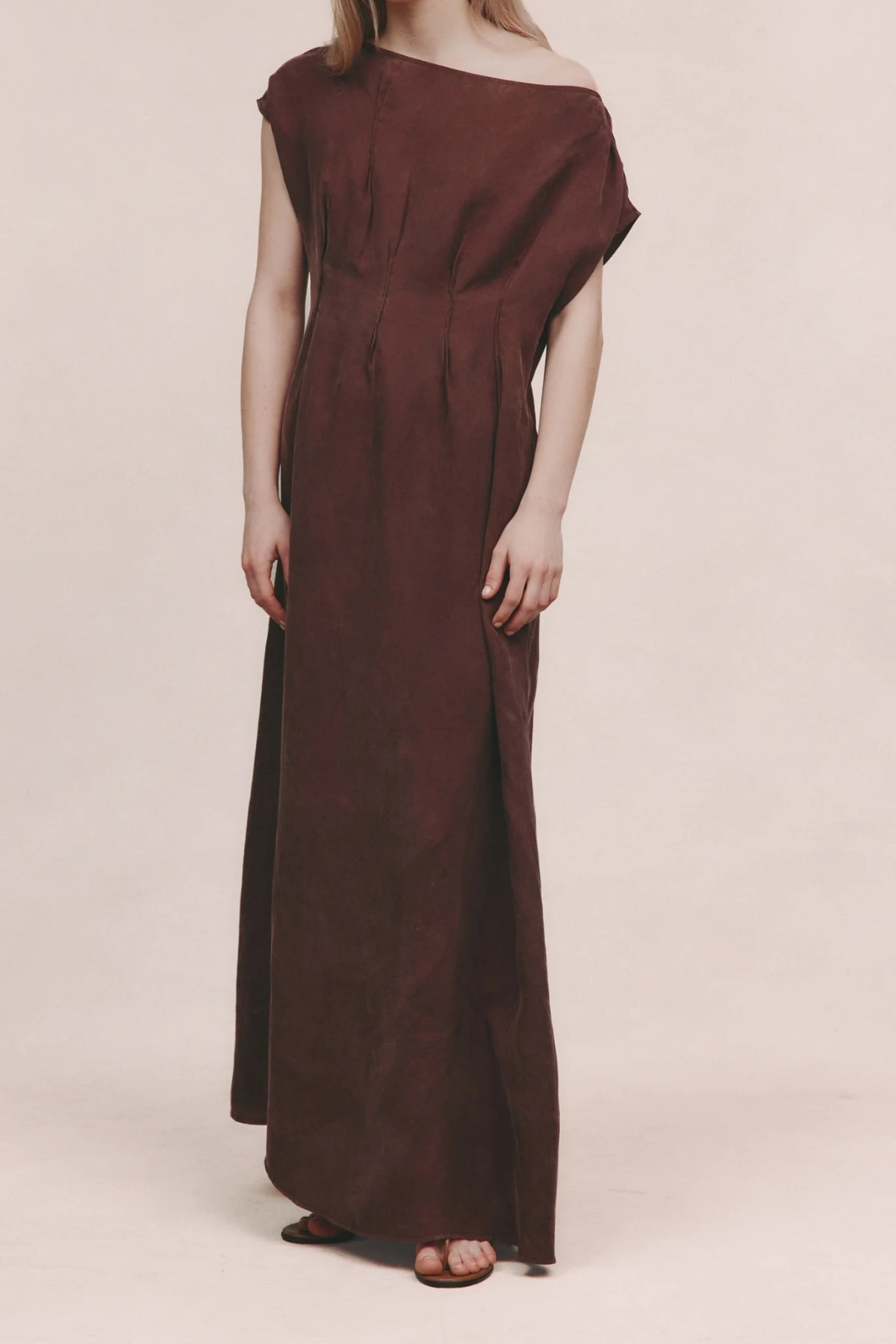 GAIA DRESS CHOCOLATE