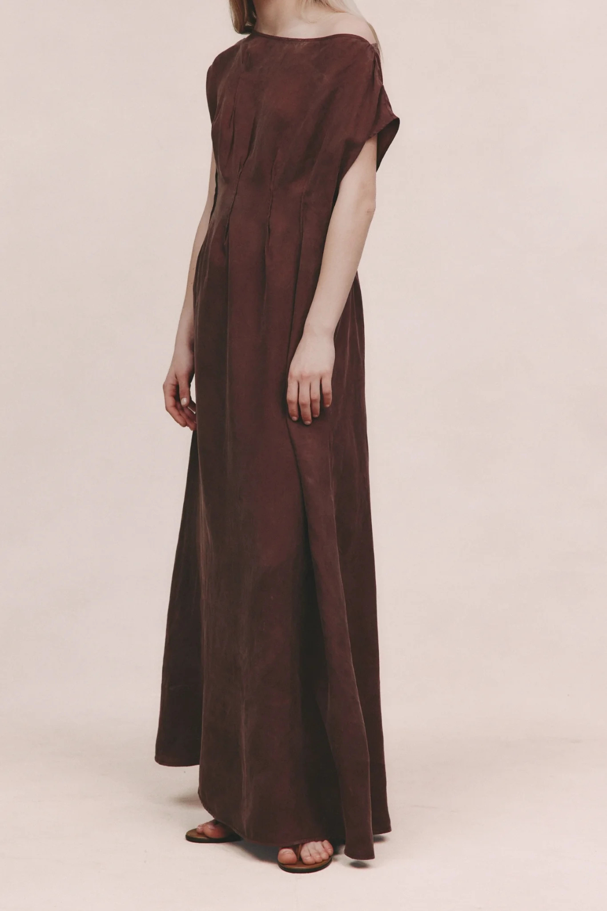 GAIA DRESS CHOCOLATE