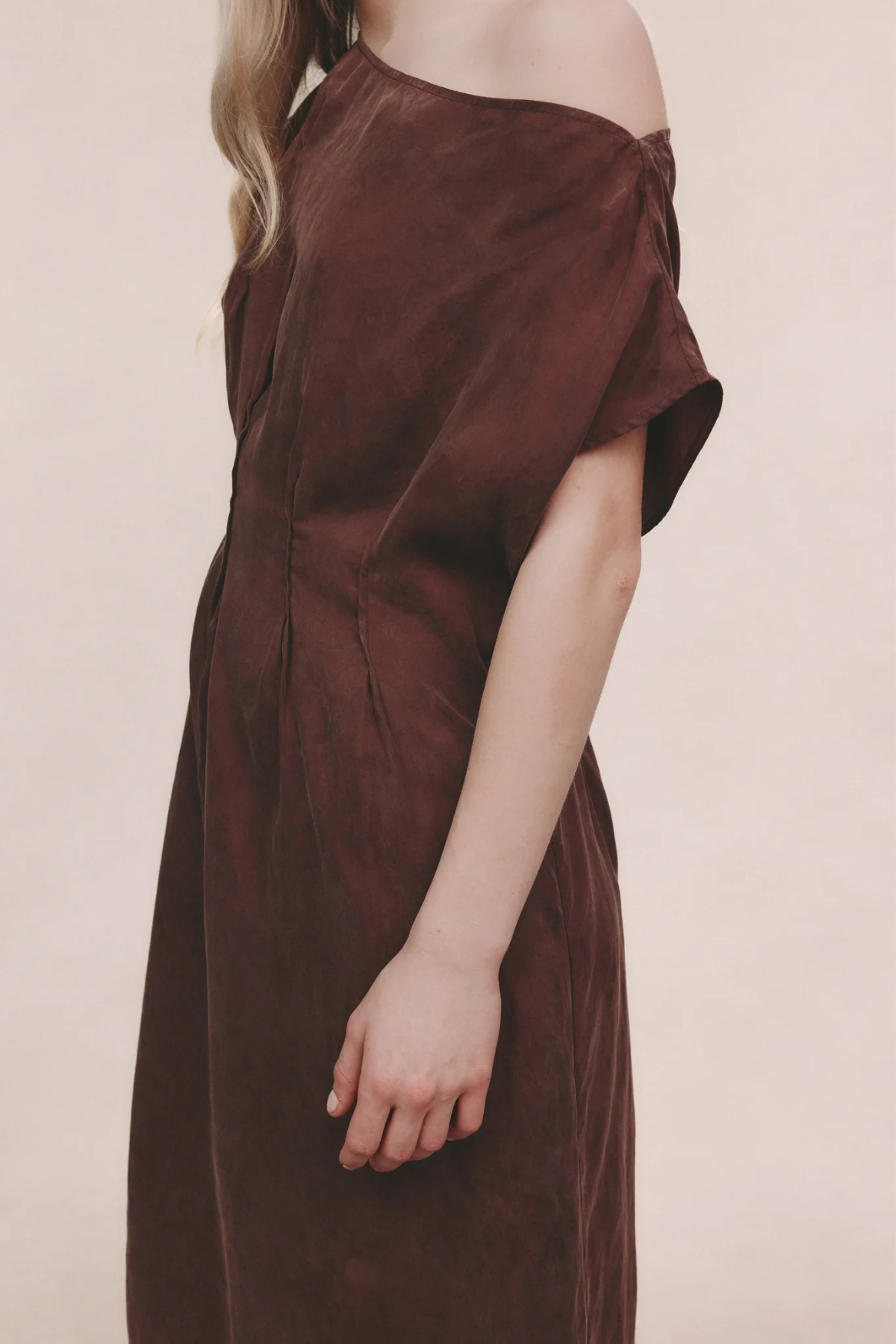 GAIA DRESS CHOCOLATE
