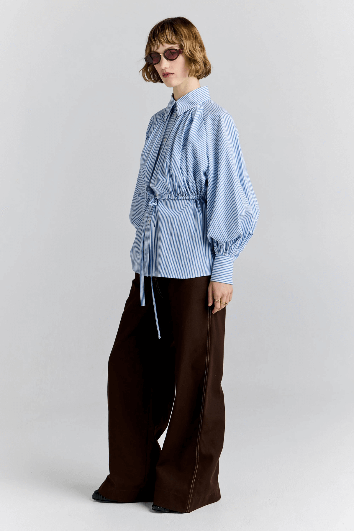 GALE FORCE SHIRT BLUE/WHITE