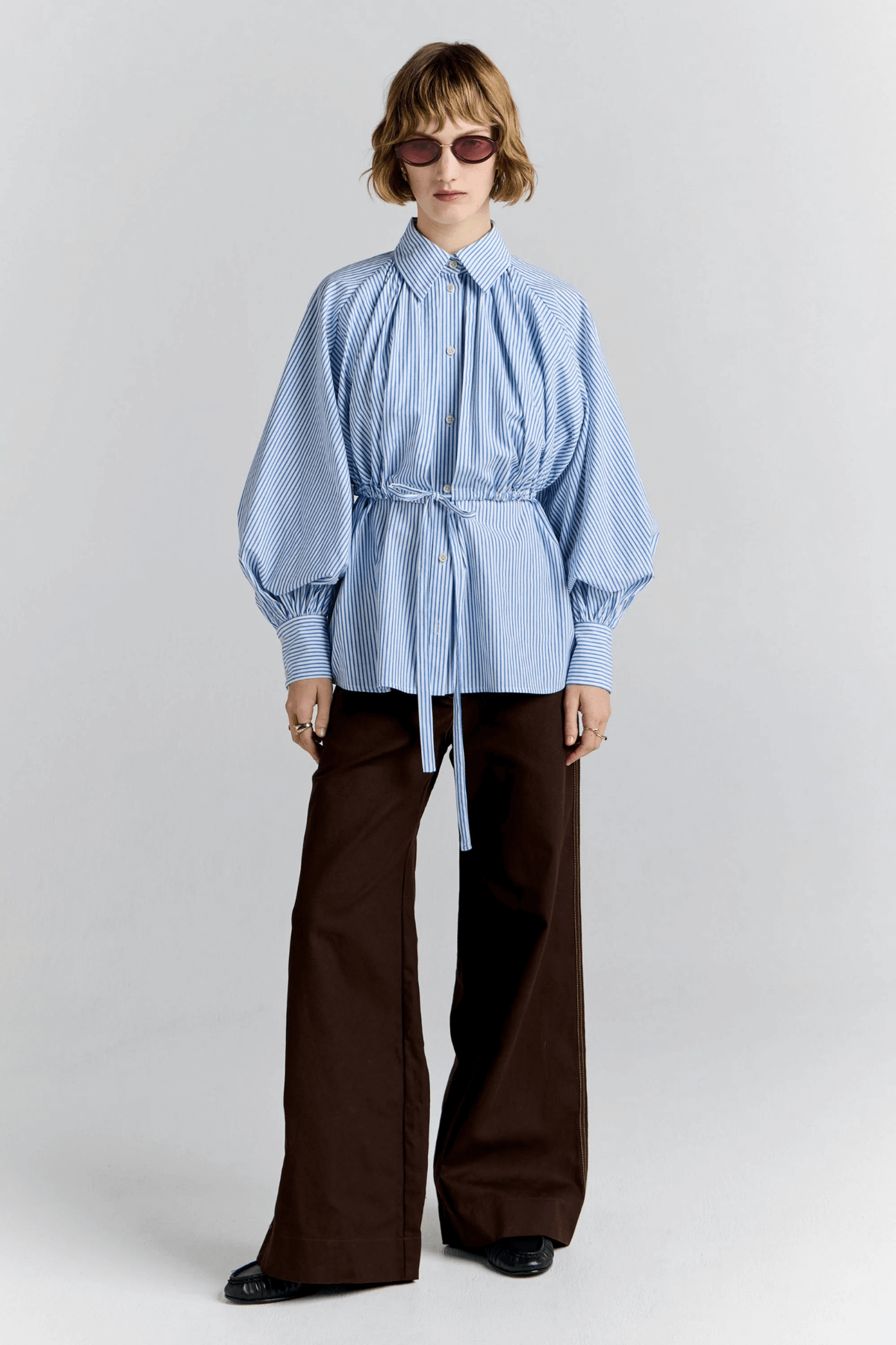GALE FORCE SHIRT BLUE/WHITE