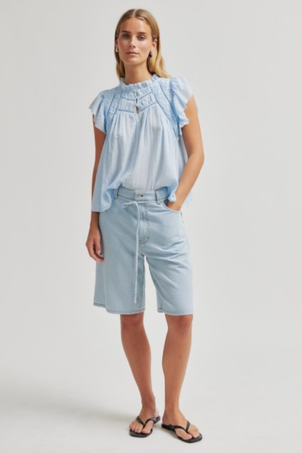 GAYA TOP CASHMERE BLUE
