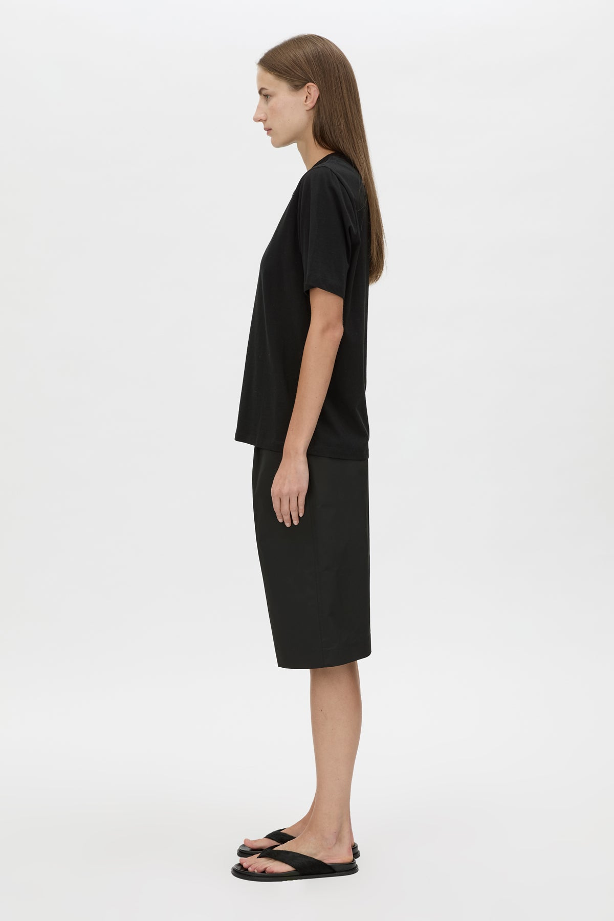 GHIBERTI LOGO TEE BLACK