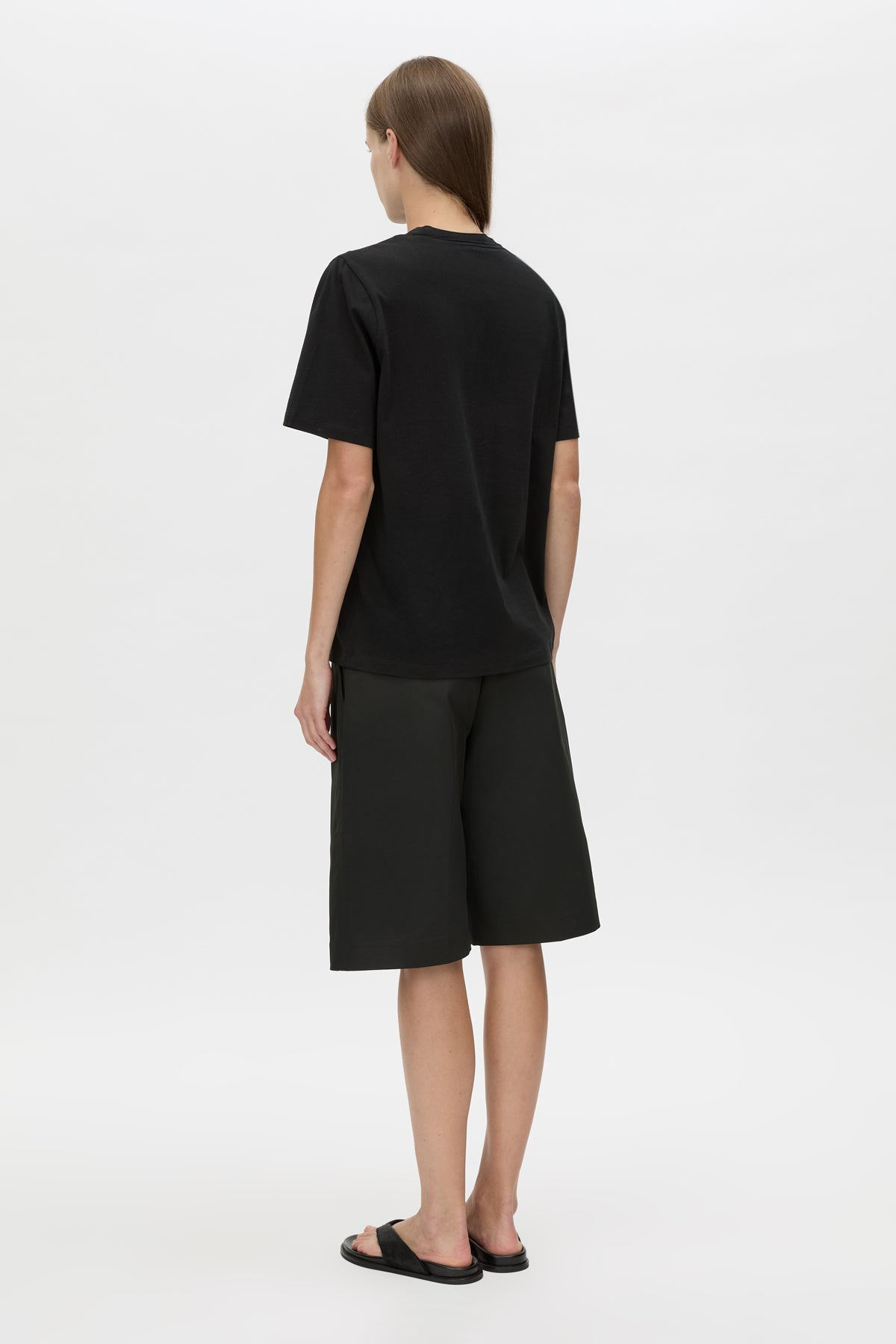 GHIBERTI LOGO TEE BLACK