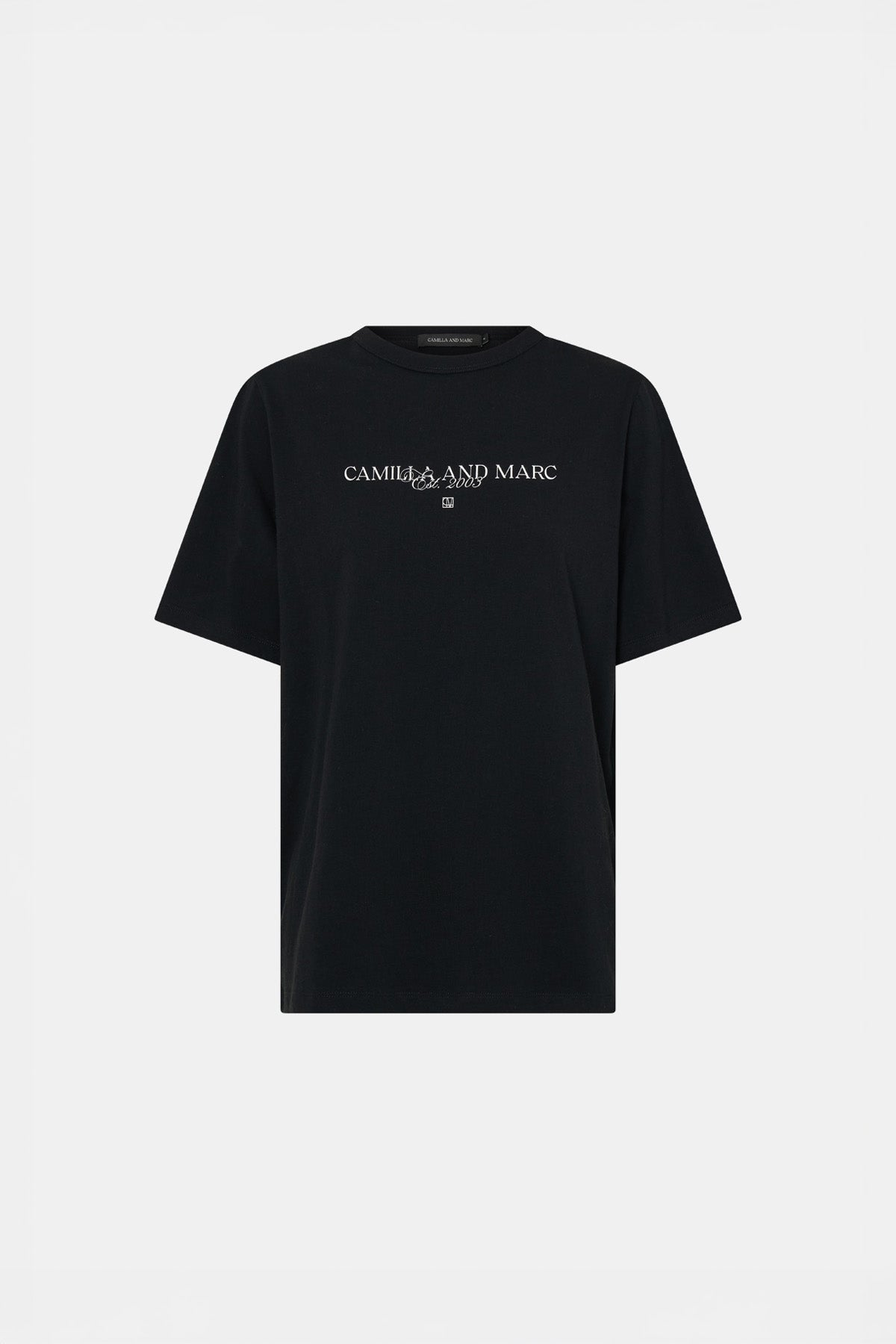 GHIBERTI LOGO TEE BLACK