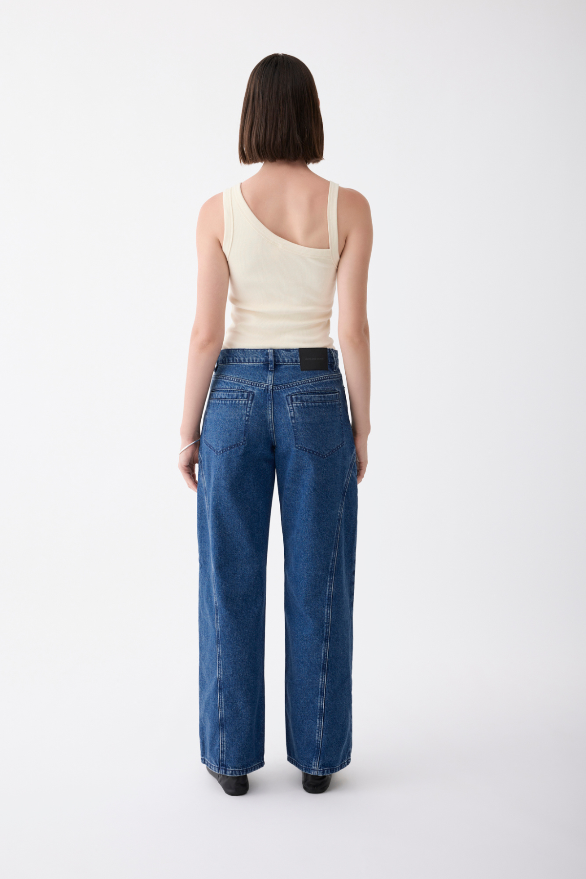 GISELLE MID WIDE JEAN DUSK