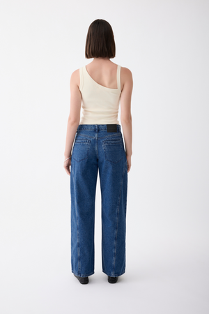 GISELLE MID WIDE JEAN DUSK