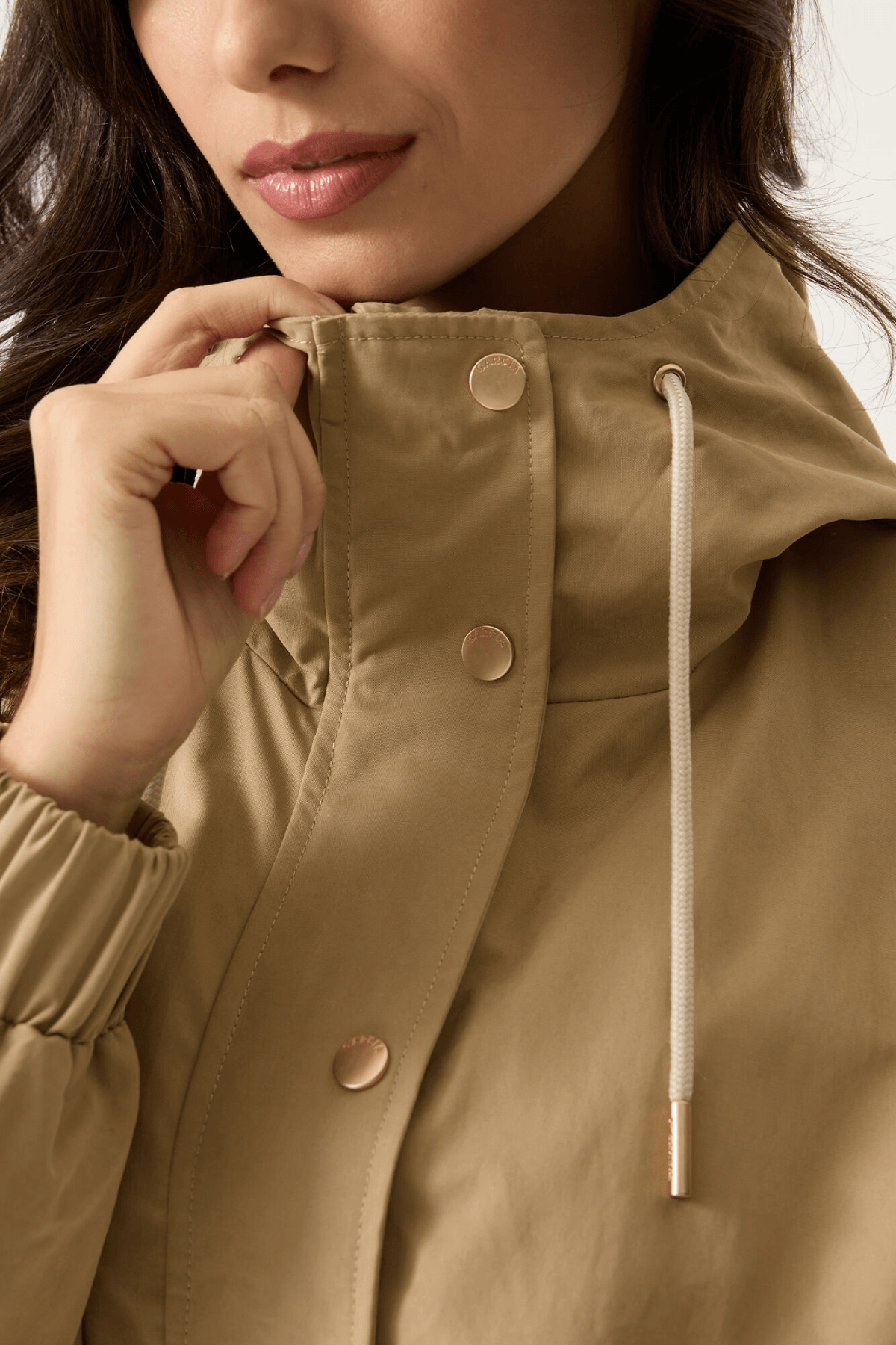 LADIES OUTDOOR JACKET SANDY TAN