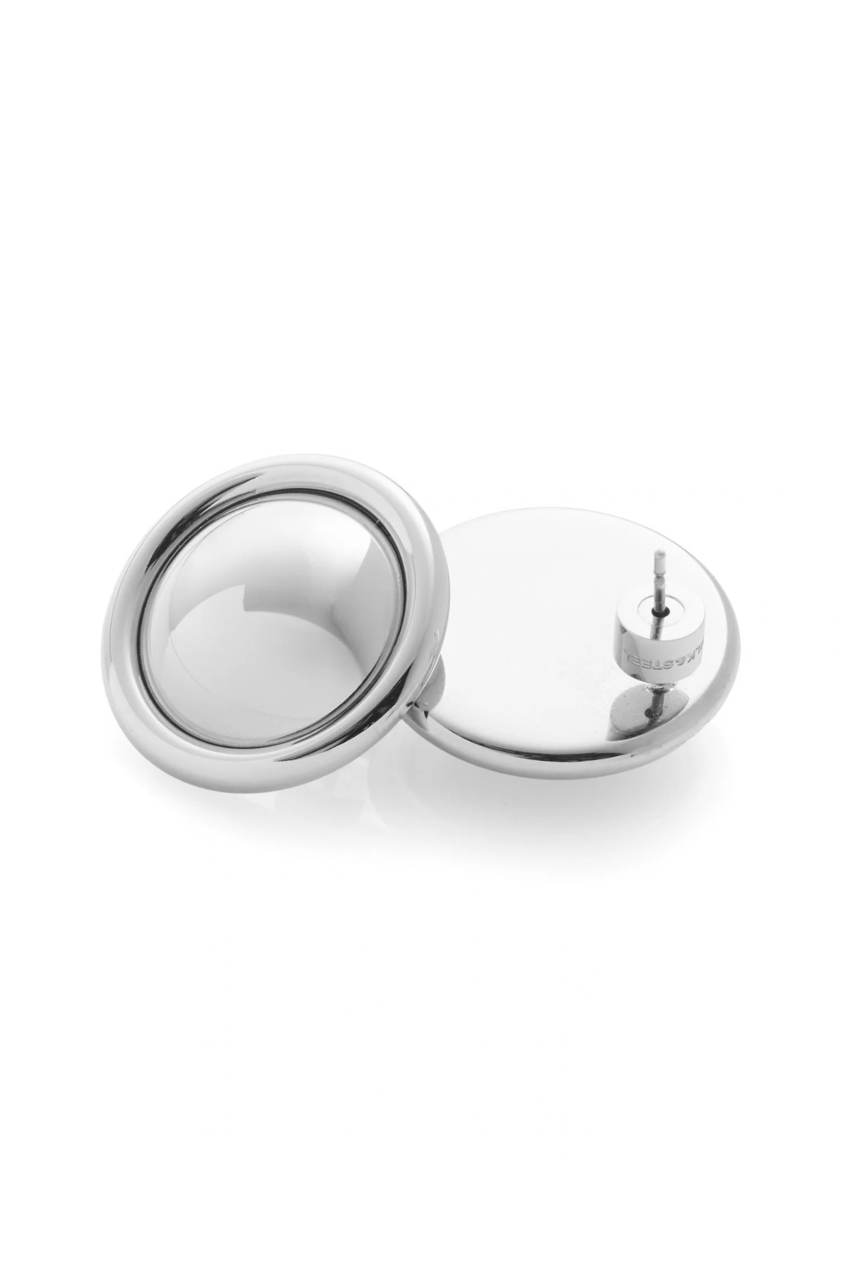 GLOBE EARRINGS SILVER