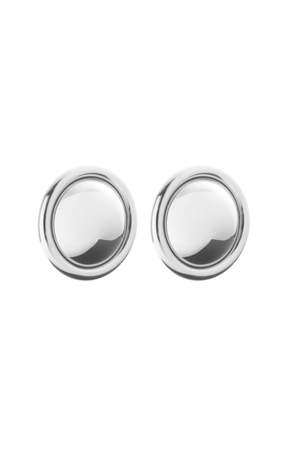 GLOBE EARRINGS SILVER