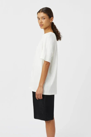 GRAYSON TEE SOFT WHITE/BLACK
