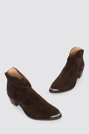 GREA COWBOY BOOTS BROWN BABY SUEDE