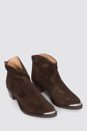 GREA COWBOY BOOTS BROWN BABY SUEDE