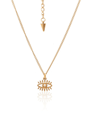 GUARDIAN NECKLACE PEARL/GOLD