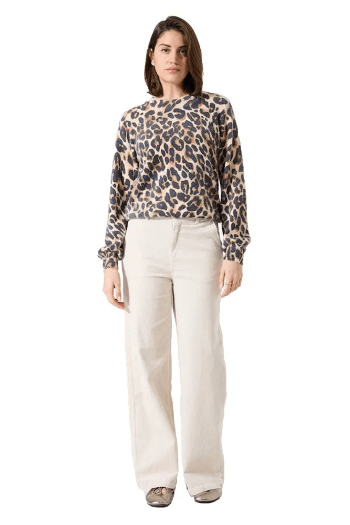 H50044 LADIES PULLOVER ALMOND