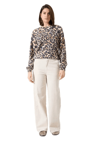 H50044 LADIES PULLOVER ALMOND