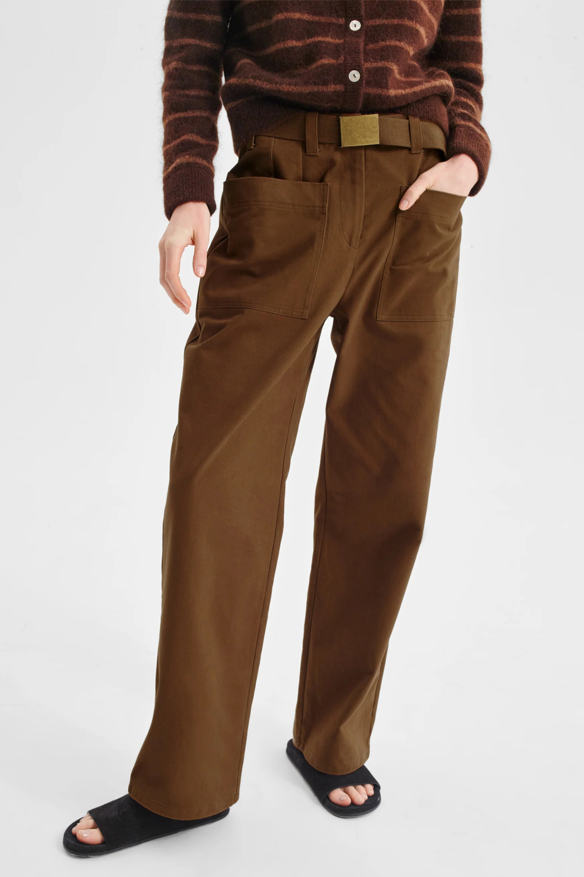 HADLEY PANT NUTMEG