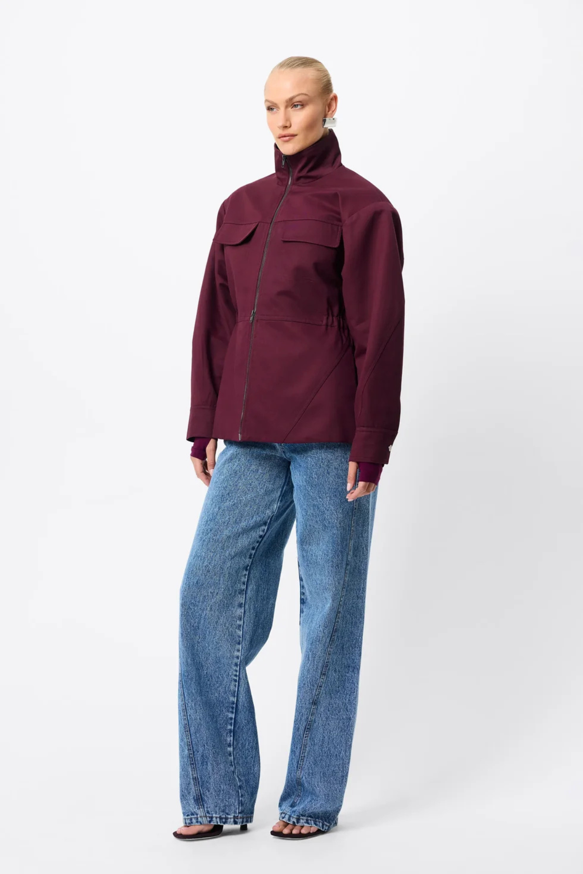 HAMILTON ANORAK BURGUNDY