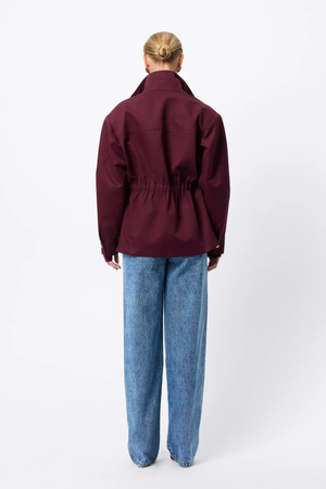 HAMILTON ANORAK BURGUNDY