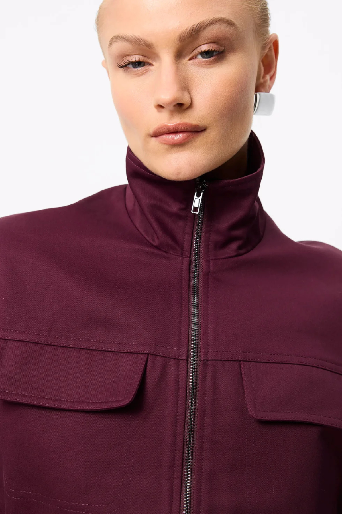 HAMILTON ANORAK BURGUNDY